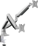LogiLink Desk mount Dual 13-27 Recensie – Stevige en verstelbare bureaubeugel